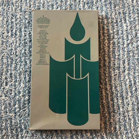 Partylite dinner candles unscented Jade - Picture 2 of 9
